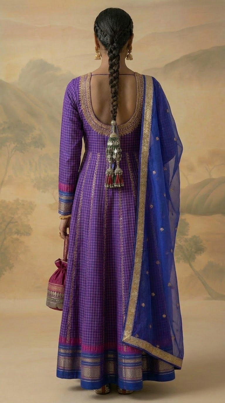 Kasturi Ilkal Anarkali Set