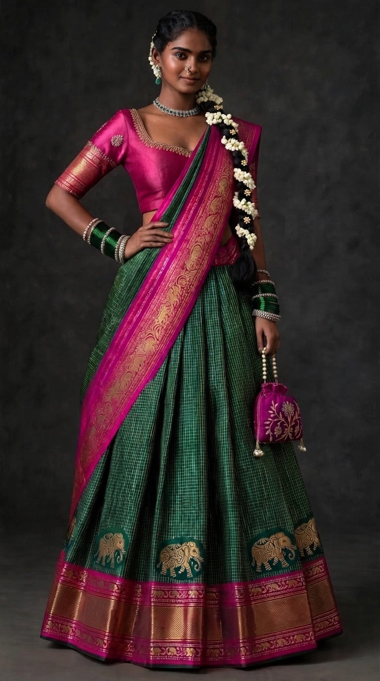 Molkalmuru 100% Silk Handloom & Zari